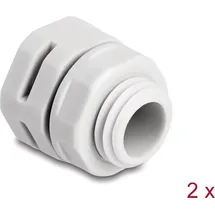 DeLock 60480 60480 Druckausgleichselement M12 Grau 2 Stück