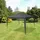 Tectake tectake® Pavillon Kara 3x3 m, mit UV-Schutz, inklusive Spannseile und Heringe