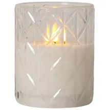 Star Trading LED-Kerze Flamme Romb 1 St. weiß