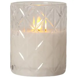 Star Trading LED-Kerze Flamme Romb 1 St. weiß