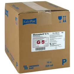 Glucosteril 5% Plastikflasche Infusionslösung
