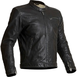 Halvarssons Idre, Lederjacke - Schwarz - 64
