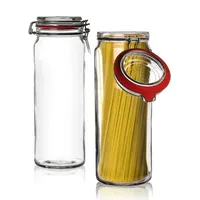 BigDean 6er Set Vorratsgläser 2160ml - Einmachgläser Spaghetti Glas