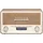 Denver DAB-18LW braun
