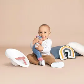 Smoby Little Smoby 3-in-1 Puppenwagen mehrfarbig Blau