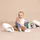Smoby Little Smoby 3-in-1 Puppenwagen mehrfarbig Blau