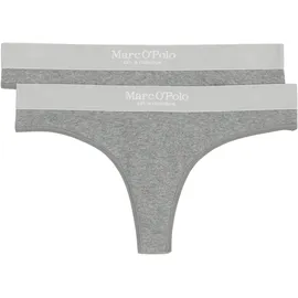 Marc O'Polo Iconic Rib String 2 St. Grau S