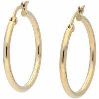 Firetti Paar Creolen »Schmuck Geschenk Gold 375 Ohrschmuck Creole«,