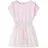 vidaXL Kinderkleid mit Rüschen Hellrosa 104
