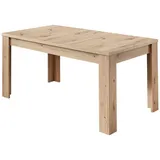 Innostyle Esstisch PABLO 160 x 90 cm ausziehbar auf 240 cm - Eiche Nachbildung - Braun