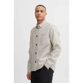 !Solid Langarmhemd Beige XL