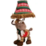 happy lamps LED-Tischleuchte Rudi das Rentier Stoff