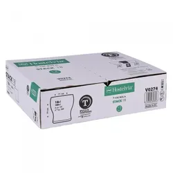 Vicrila Getauchte Becher stack 18 cl stapelbar x12 Transparent Rund Glas