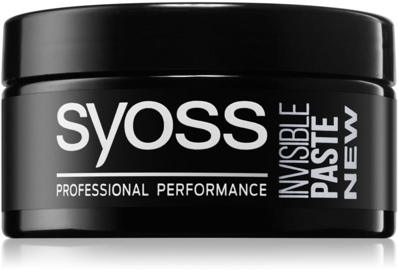 Syoss Invisible Hold Transparente Stylingpaste für mittelstarke Fixierung 100 ml