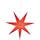 Star Trading Papierstern Dot 70 cm rot