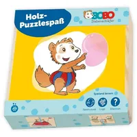 Trötsch Verlag Trötsch Bobo Siebenschläfer Erster Puzzlespaß Holzpuzzle