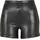URBAN CLASSICS Synthetic Leather Kurze Hose Black 4XL