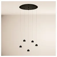 s.luce Beam Pendelleuchte 3- oder 5-flammig Modular Baldachin