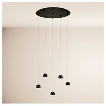 s.luce Beam Pendelleuchte 3- oder 5-flammig Modular Baldachin