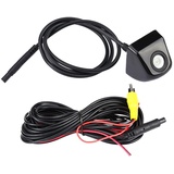 Car Rear Reversing Camera, Mini-Rückfahrkamera, Auto CCD Rückfahrkamera Nachtsicht Rückfahrkamera wasserdicht IP 68, 1/4 Zoll CMOS-Sensor (Schwarz)