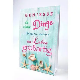 LUMA Aufstellkarte Nimm dir Zeit... DIN B6 Schrift, 1 St.