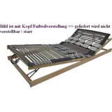 Lattenrost - starr - mit Leisten + Teller - Belaro Duo System NV 100x200 cm