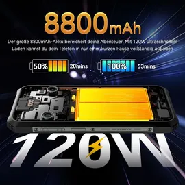 Blackview BL9000 5G 24 GB RAM 512 GB Schwarz