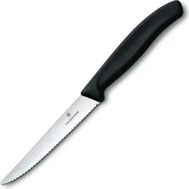 Victorinox Swiss Classic Steakmesser-Set 6-tlg. 11 cm Schwarz/Silber