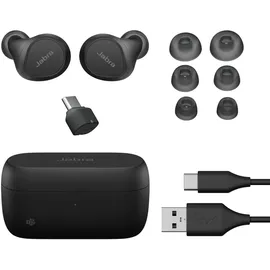 JABRA Evolve2 Buds USB-C UC Wireless In-Ear-Kopfhörer schwarz