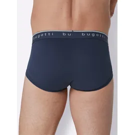 Bugatti Slip Weiß/Marine XL 2er Pack