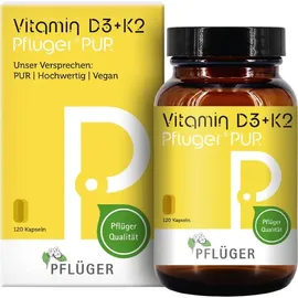 Pflüger Vitamin D3+K2 Pflüger PUR 1.000 I.E./75 mg Kapseln