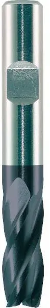 MAYKESTAG Schaftfräser HSS-ECo8 ALUNIT DIN 844 K kurz zentrumschneidend, 3,0 mm