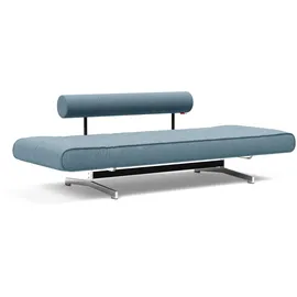 Innovation Living Schlafsofa Webstoff 3-Sitzer Blau