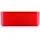 Bodum Bistro 11555-04 Brotdose, groß, Deckel aus Bambus, 24 cm x 37 cm x 14 cm, Rot