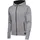 hummel INTERVAL ZIP HOODIE grey melange - 2XL