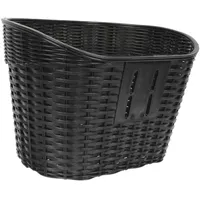 TOKIDNY Fahrradkorb Aus Geflochtenem Material Vorne Am Lenker Befestigbar Tragbar Und Abnehmbar Für Gemüsetransport Und Outdoor-einsätze Langlebig Und Einfach Zu Montieren