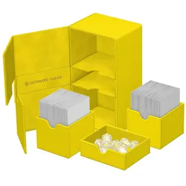 Ultimate Guard Twin Flip'n'Tray 200+ Xenoskin Summer Edition 2025" -Dandelion, Gelb
