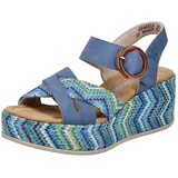 Rieker Sandale Herren Blau 40