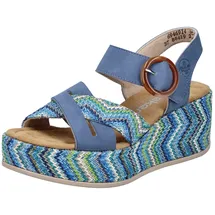 Rieker Sandale Herren Blau 40