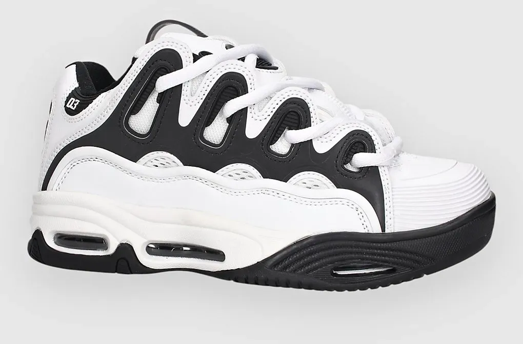 Osiris D3 2001 Skateschuhe white / white / black Gr. 10.0