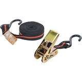 BGS Diy 3553 | Knarren-Spannband mit 2 schweren Haken 5 m x 24 mm