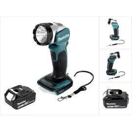 Makita Makita, Arbeitsleuchte, DML 802 G1 Akku Lampe für 14,4 und 18 V Akku + 1x Akku 6,0 Ah - ohne Ladegerät
