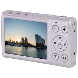 Rollei Compactline Mini Digitale Kompaktkamera Rosa, nicht vorhanden opt. Zoom