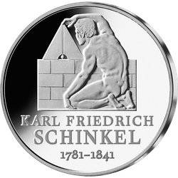 Bund 10 Euro Schinkel 2006 PP