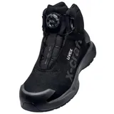 Uvex 1 x-craft BOA Sicherheitsschuh S3S Schnürstiefel schwarz 43 - 6818243 - schwarz