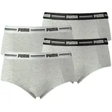 Puma Panty 4er Pack Grau XS