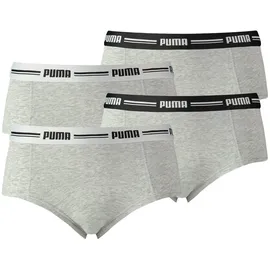 Puma Panty 4er Pack Grau XS