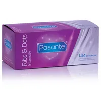 Pasante Ribs & Dots Intensity Kondome 144 St