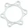 TRP Spacer 1,0 mm Silber