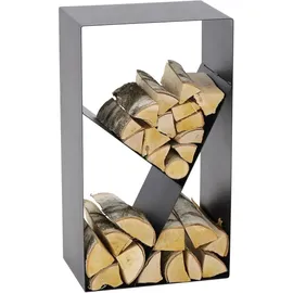Magnus Kaminholzregal R122 Stahl 45 x 30 x 80 cm Schwarz